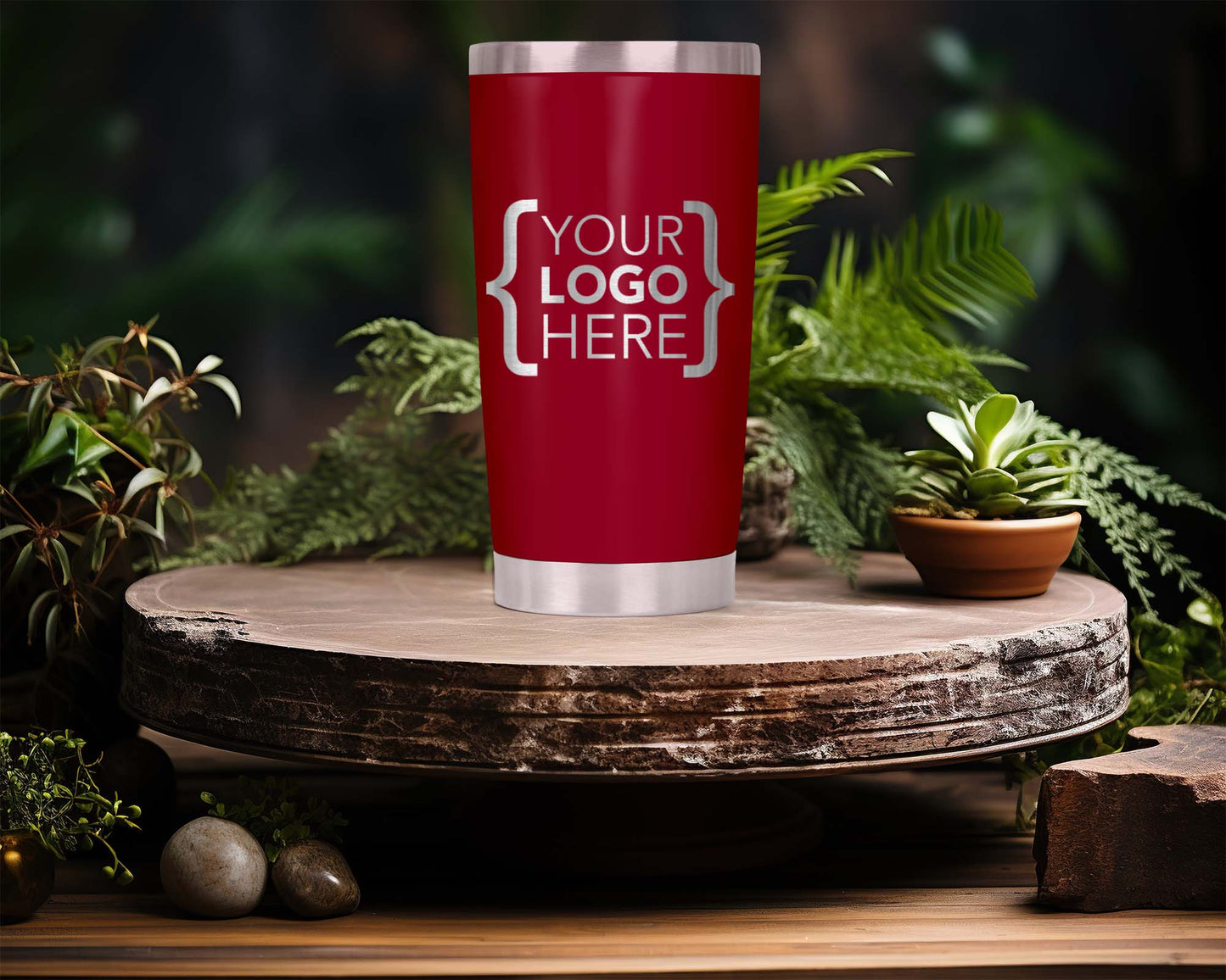 20 Oz Tumbler with Business Logo
