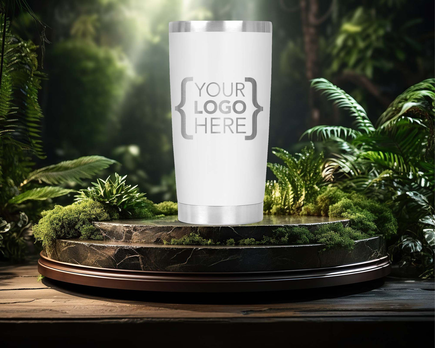 20 Oz Tumbler with Business Logo